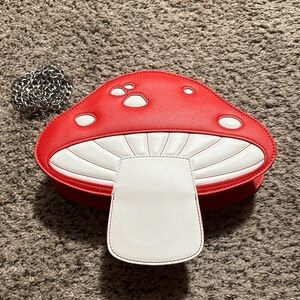 Red and White Mushroom Bag